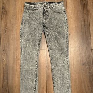 Light Grey Streetwear Skinny Jeans